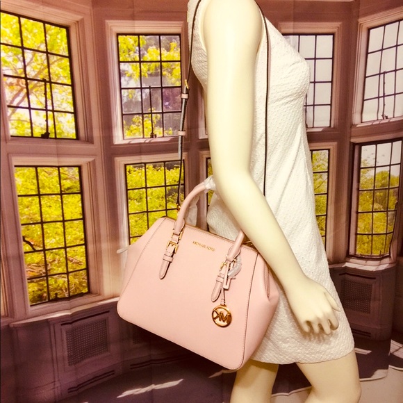 NWT Michael Kors Charlotte large Satchel Handbag - Picture 10 of 12